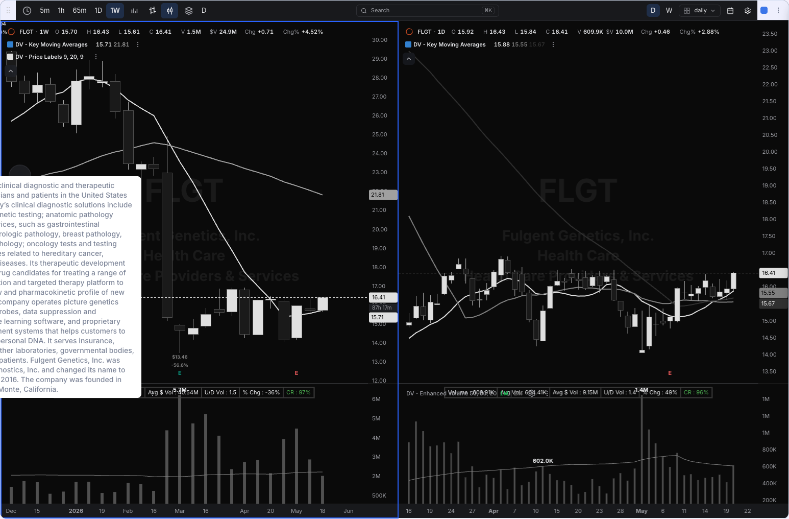 FLGT chart